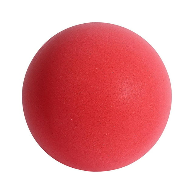 Raqueta silenciosa Pelota deportiva para niños Pelota educativa para palmaditas Pelota ligera de 21 cm de diámetro Pelota que rebota en interiores y rojo CUTICAT Bolas de juguetes para niños