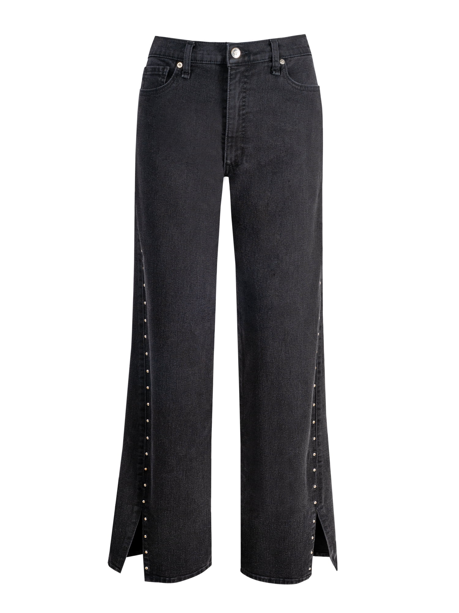 Jessica Simpson Women's Plus Rosa Mid Rise Relaxed Straight Jeans, Sizes 16W-24W