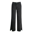 thumbnail image 5 of Jessica Simpson Women's Rosa Studded Relaxed Straight Leg Jeans, 31.5” Inseam, Sizes 2-16, 5 of 6