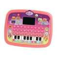 thumbnail image 4 of Máquina de aprendizaje temprano para bebés, regalos del Día de San Valentín para niños, tableta educativa con letras de aprendizaje para niños de 3, Rosa, 4 of 8