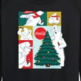 thumbnail image 3 of Coca-Cola - Coca Cola Bears Grid - Women's French Terry Long Sleeve Pullover, 3 of 5