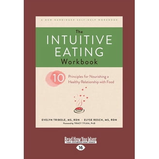 洋書 INTUITIVE EATING The Intuitive Eating Workbook: Ten Principles for Nourishing a