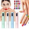 thumbnail image 3 of Mini UV Lamp for Gel Nails, Handheld UV Light for Nails, Portable LED Nail Lamp, Rechargeable Cordless U V Led Nail Lamp for Fast Curing, USB Small Nail Dryer with 2 Timers LED Screen, 3 of 6
