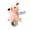 B005- e (Flamingo), variant on ` Student Stuffed Animal, Stuffed Chicken, Flappy Bird Toys, Bird Stuffed Animal, Plush Fabric, Wrist Rattle, Crinkle Wings, Tummy Time, Strap, Student Shower Gift, Portable Toys,