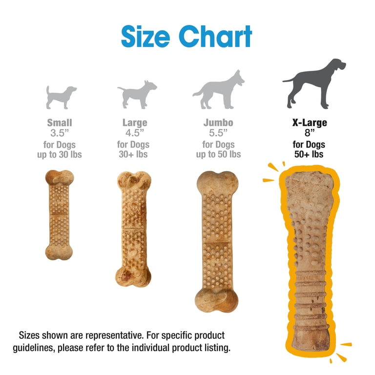 Nylabone Nubz Natural Peanut Butter Chew Treats for Large Dogs photo 4