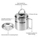 thumbnail image 3 of Cocina de material acero Inoxidable Olla Sopa De Agua Recipiente Para Leche De Elevación Y Agarre Plegable Utensilio Para Doméstico shamjiam Pote plegable para acampar, 3 of 9