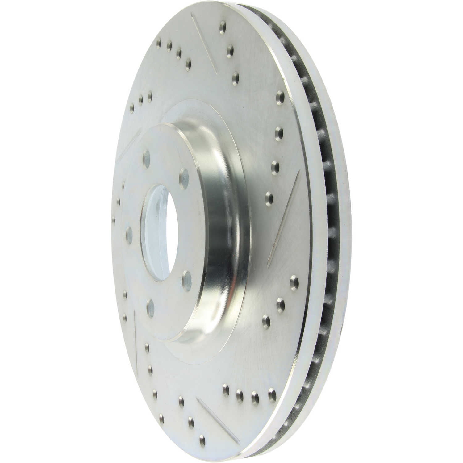 StopTech Select Sport Select Sport Nissan Slotted and Drilled Left Front Rotor Fits select: 2016-2023 NISSAN MAXIMA, 2009-2014 NISSAN MURANO