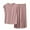 Khaki, variant on cfhntfmh Pajamas Set for Women Cotton Modal 2 Piece Summer Lounge Set Soft Comfy Short Sleeve with Long Pant Sleepwear