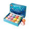 thumbnail image 1 of Natural Sea Spa Fizzy Bath Bombs Set with Aromatherapy for Relaxing Color Changing Theme Experience, 1 of 7