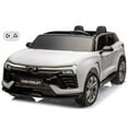 thumbnail image 1 of VOLTZ TOYS Licensed Chevrolet Blazer 24V 2-Seater Kids Ride On Car - Power Battery, Dual 65W Motors, Remote Control, LED Lights & Music - White, 1 of 5