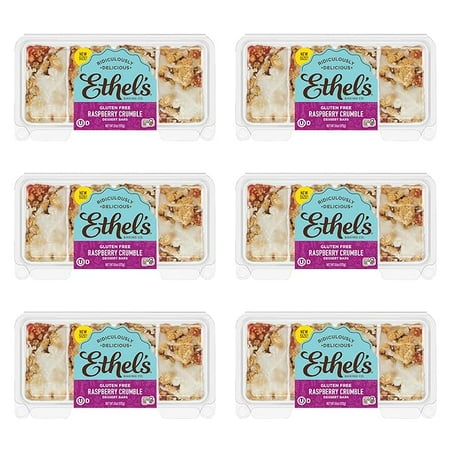 Raspberry Crumble Dessert Bars - 24ct (1.5oz Bars) Gluten-Free