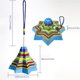 thumbnail image 4 of Falling Star Tower Ornamento Colgante Montado Wind Chimes Decoración Colgante Alta Fácil De Instalar Falling Star Tower Juguete Para El Dormitorio Del Hogar matsuzay HA027576-02, 4 of 7