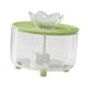 thumbnail image 4 of Fuente de agua para gatos, dispensador de agua para perros, 5 V, alimentación USB, silenciosa, regalo, base estable Verde, 4 of 9