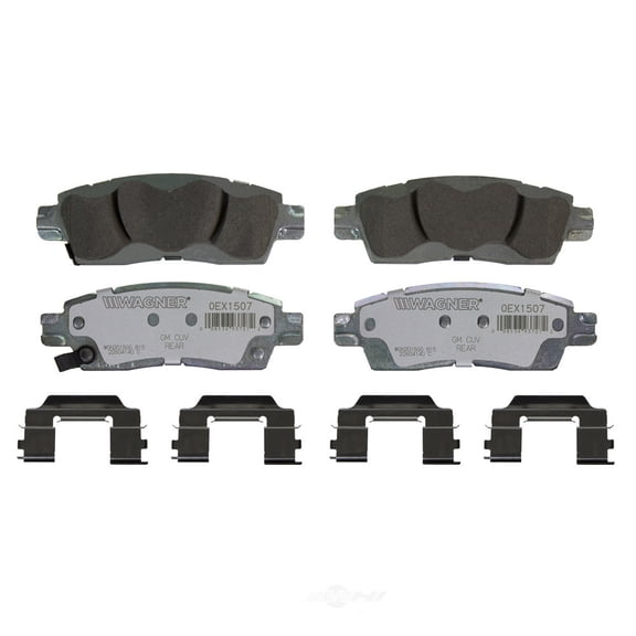 Disc Brake Pad Set Fits select: 2011 CHEVROLET TRAVERSE, 2011 GMC ACADIA