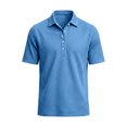 thumbnail image 6 of akafmk Mens Dress Shirts Short Sleeve Collared Shirt Waffle Knit Golf Business Casual Work Shirts Summer Clothes, Size M, 6 of 6