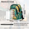 thumbnail image 7 of Xixirimido Sling Bag for Women Crossbody Bags Fanny Pack Chest Bag Travel Shoulder Belt Purse Backpack Gifts, Sloth Vintage Daisy Leaf, 7 of 7
