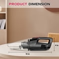 thumbnail image 5 of WHALL Cordless Handheld Vacuum, Wet/Dry Cleaner with 8500PA Suction, LED Light, Lightweight/Portable, 5 of 5