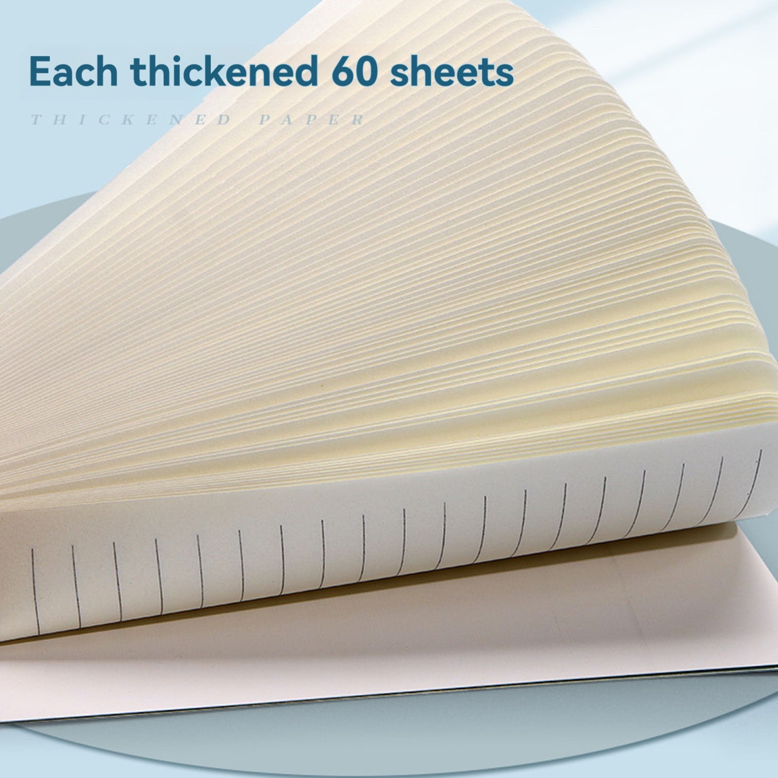 Spiral Notebook 4 Pack, Lined Journal A5 Size, Hard Cover Spiral Notebook, Notebook Journals for Writing , College Ruled Notebook, Spiral Journals for Men and Women,60 Sheets Per Notebook,Light blue