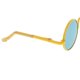 thumbnail image 4 of 4xPair Retro Hippy Round Frame Glasses Eyewear for 1/6 Blythe Dolls Yellow, 4 of 5