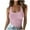 D-Pink, variant on Wyobmus Womens Sleeveless Tank Top Slim Fitted Scoop Neck Ribbed Knit Basic Cami Shirts Summer Casual Workout Tees D-Pink