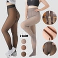 thumbnail image 1 of MSJUHEG Collants Résille, Collants, Collants Chauds, Collants Doublés en Molleton pour Femmes, Bas, 2 Tailles de Bas Viande Plus Collants de Base Paires Collants Noirs 2 Taille Unique, 1 of 9