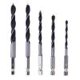 thumbnail image 2 of Juego de brocas de 5 piezas 4 5 6 8 10 Ndcxsfigh mm Herramientas de cambio de metal 1''4 Vástago hexagonal Madera HCS, 2 of 7