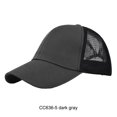 thumbnail image 4 of Gorra de béisbol Qarigey transpirable CC636-5gris oscuro, 4 of 6