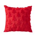 thumbnail image 2 of Chendee Couverture Jetée Multi-Tailles Décoration d'Arbre de Noël en Peluche Non Incluse, Rouge 45*45, 2 of 7