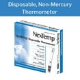 thumbnail image 2 of NexTemp Thermometer, Single-Use Strips, Oral, Axillary and Rectal Reading, 100 Ct, 2 of 5