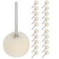 thumbnail image 2 of Polishing Wheel Set, Easy To Carry And Store, Grinding Head, Compact Size, Jewelry Glass for Soft Metals Gems, 2 of 8