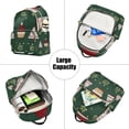 thumbnail image 5 of FORMRS Mini Backpack Purse for Women Travel Daypack Casual Shoulder Bag, Christmas Santa Hats, 5 of 7