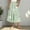 Green-09, variant on LIBRCLO Skirts for Women Midi Length A-Line Flowy Summer Skirts with Pockets Elastic Waist Drawstring