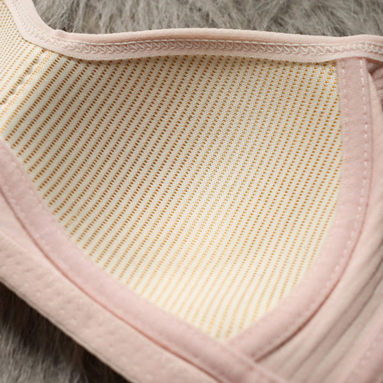 Aayomet Bras for Women Women's Bras Wireless Full Coverage Plus Size  Minimizer Non Padded Comfort Soft Bra Multipack,Pink 34