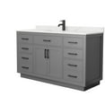 thumbnail image 6 of Wyndham Collection Wcg262660s-Qtz-Unsmxx Beckett Tk 60" Free Standing Single Basin Vanity, 6 of 7