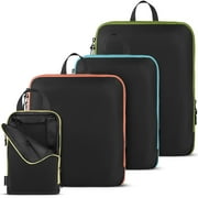BLISSFORD Compression Packing Cubes for Travel Packing Cubes for Organizing Suitcases and Luggage