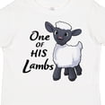 thumbnail image 4 of Inktastic One of His Lambs Easter Sheep Boys or Girls Toddler T-Shirt, 4 of 5