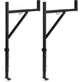 thumbnail image 1 of Pickup Truck Ladder Rack | 19in -34in Adjustable Width 250 LB. Load Steel Truck Rack Heavy Duty Truck Bed Ladder Rack for Kayak, Surfboard 2 Pack, 1 of 6