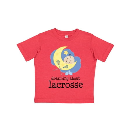 

Inktastic Lacrosse Baby Dream About Gift Toddler Boy or Toddler Girl T-Shirt