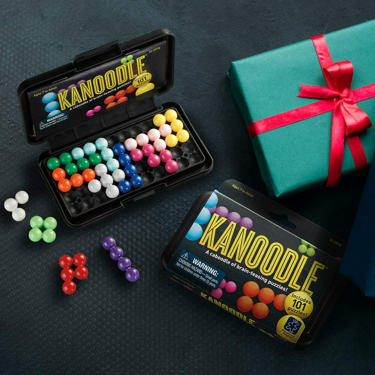 Kanoodle: Over 100 brainteasing puzzles in a portable travel size.
