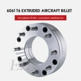 thumbnail image 4 of EZAccessory 2 Wheel Adapters 5x135 to 8x6.5 Fits Ford F150 97-03 Hub & Mount 8 Lug Wheels from Early Chevy Ford, 4 of 6