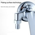 thumbnail image 2 of Mitigeur de Douche à Clapet, Remplacement Universel, 0,06-1,0 MPa, Accessoires de Bain, Chrome, Installation sur Rebord, Raccords, Neuf, 2 of 11