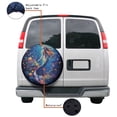 thumbnail image 4 of KAKALAD Sea Mermaid 06 Spare Tire Cover Universal Vehicle Accessories Buckle Car Tools 15”in, 4 of 6
