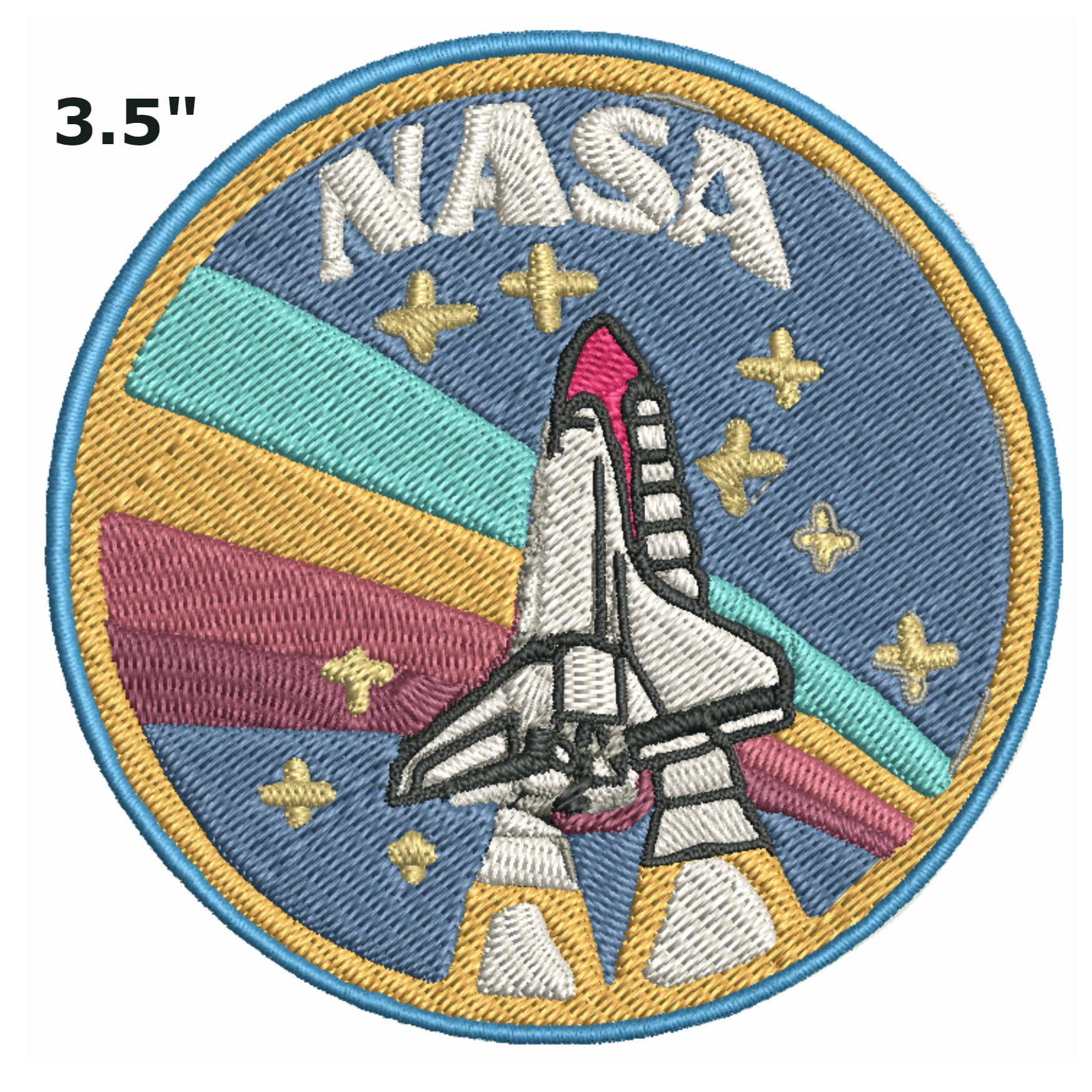 NASA Seal Space Travel Program Insignia Patches fridge magnet 