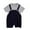 Grey, variant on Sngxgn Baby Boys Floral Ruffle Romper Long Sleeve Bodysuit(White,80)