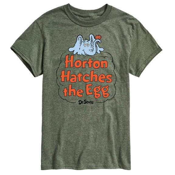 Dr. Seuss - Horton Hatches the Egg - Cloud - Easter - Men's Short Sleeve Graphic T-Shirt