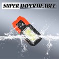 thumbnail image 6 of HIBIBUD Small Flashlight,Repair Portable Lights Flashlight Battery Powered,Can Be Hung and Adsorbed Keychain Light,Orange, 6 of 7