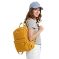 thumbnail image 2 of Deago Small Nylon Backpacks for Women Water Resistant Backpack Purse School Bag Casual Lightweight Shopping Travel Daypack, Yellow, 2 of 9