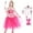 Dress with Accessories, variant on KAWELL Sleeping Beauty Princess Party Girl Costume Dress Halloween Cosplay 2-10 Years Old