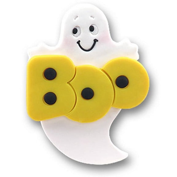 Boo Ghost Handmade Polymer Clay Personalized Halloween Ornament