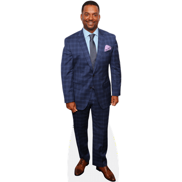 Alfonso Ribeiro (Blue Suit) Mini Cardboard Cutout Standee